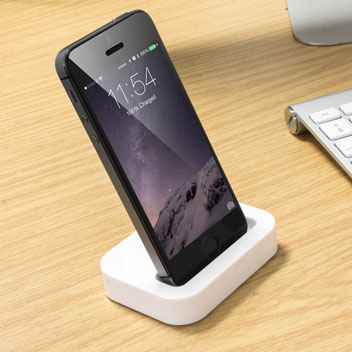 iPhone 5S / 5C / 5 Lightning Charge and Sync Dock - White